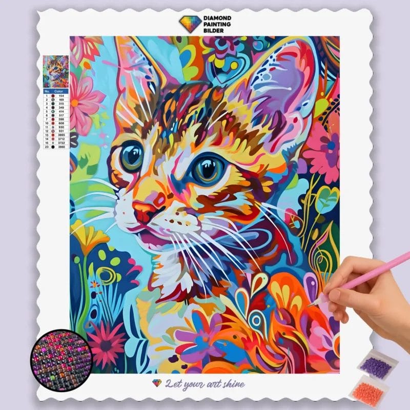 Psychedelic Cat