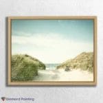 Weg zum Strand