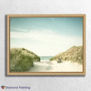 Weg zum Strand