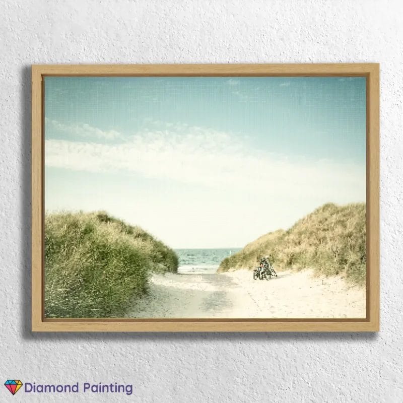 Weg zum Strand