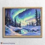 Nordlichter & Schnee