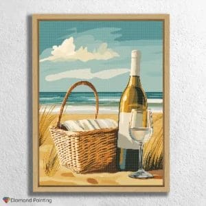 Wein am Strand