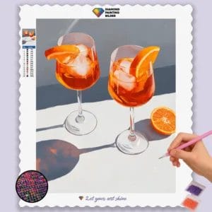 Sommer-Cocktails am Tisch