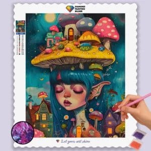 Mushroom House psychedelic World