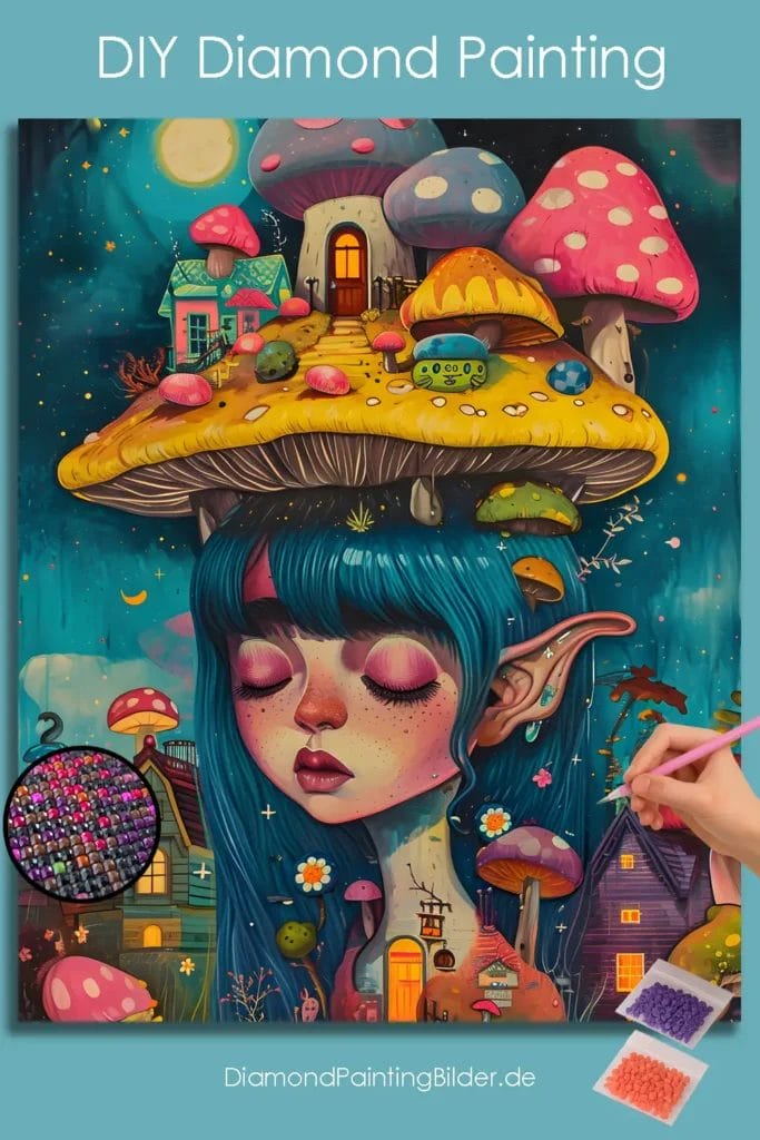 Mushroom House psychedelic World