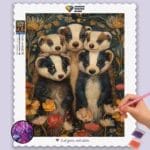 Cute Badgers