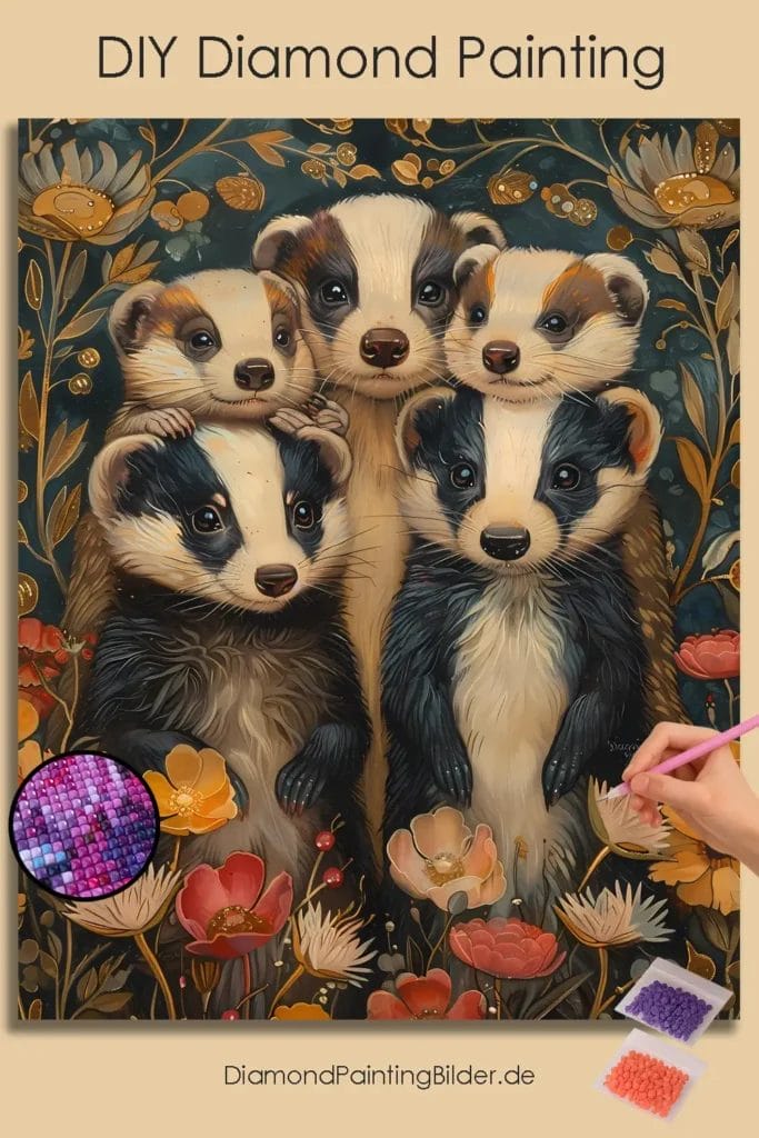 Cute Badgers