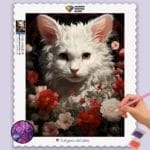Wild White Cat