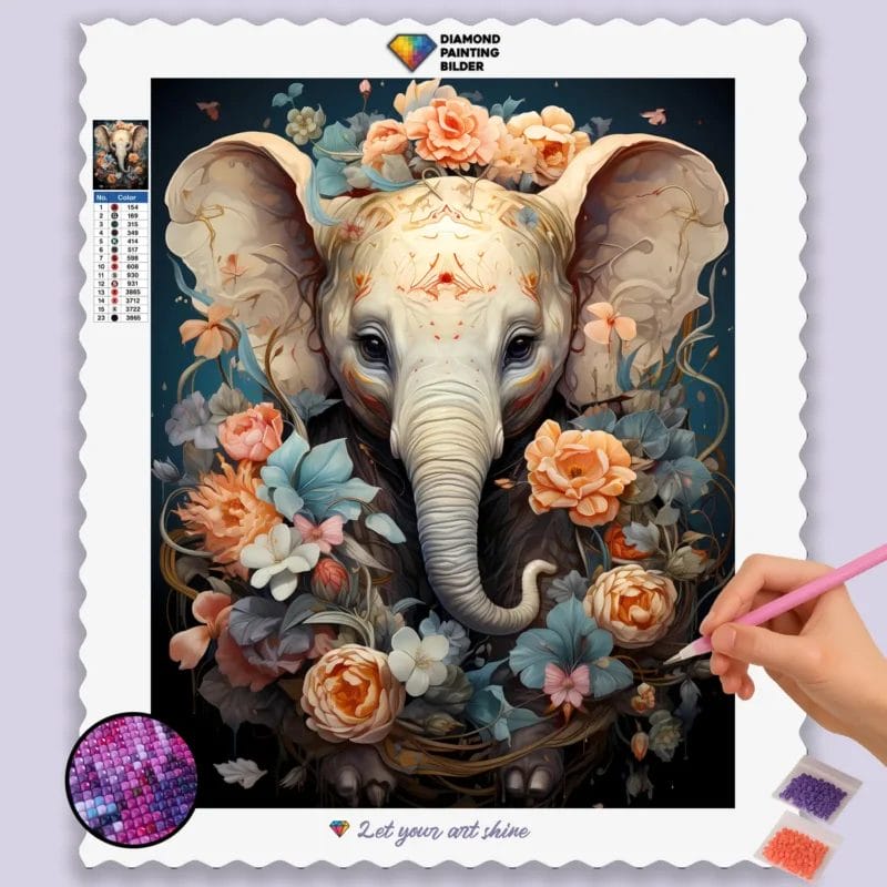 Cute Baby Elephant