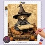 Baby Witch With Black Hat