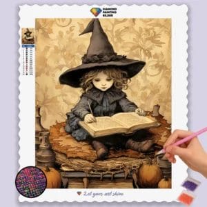 Baby Witch With Black Hat
