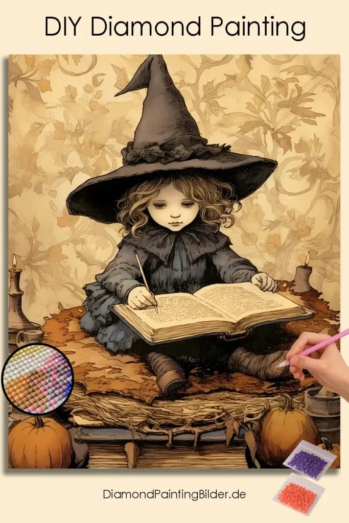 Baby Witch With Black Hat