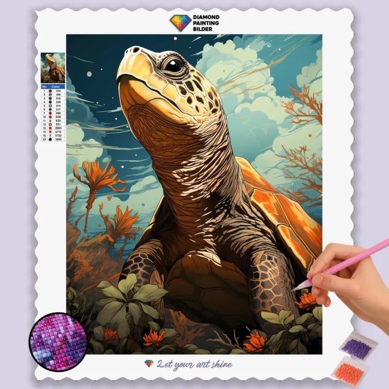Turtle On Beach