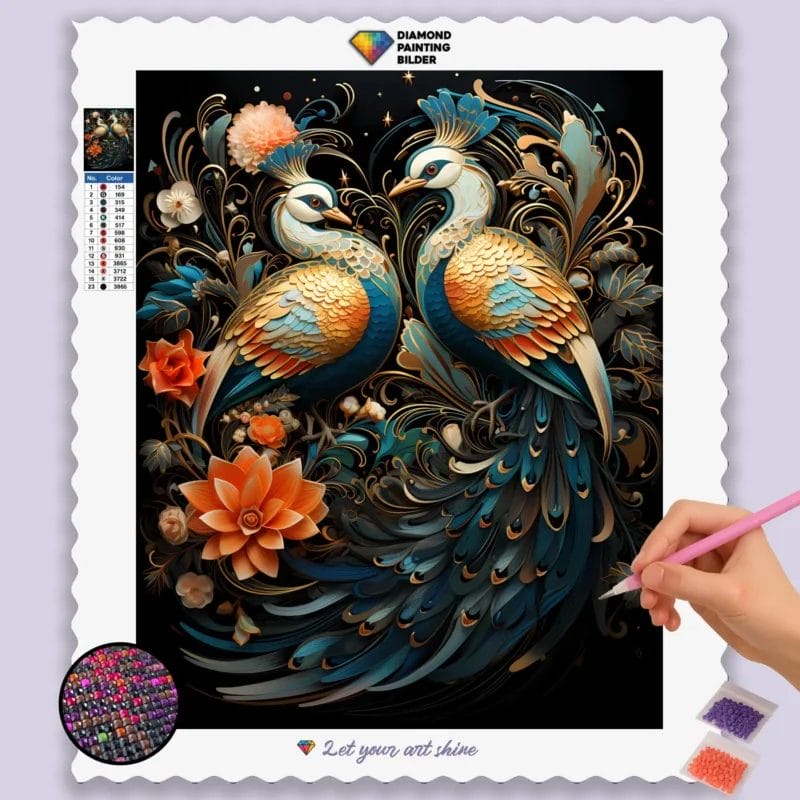 Peacock Couple