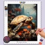 Turtle in Sea