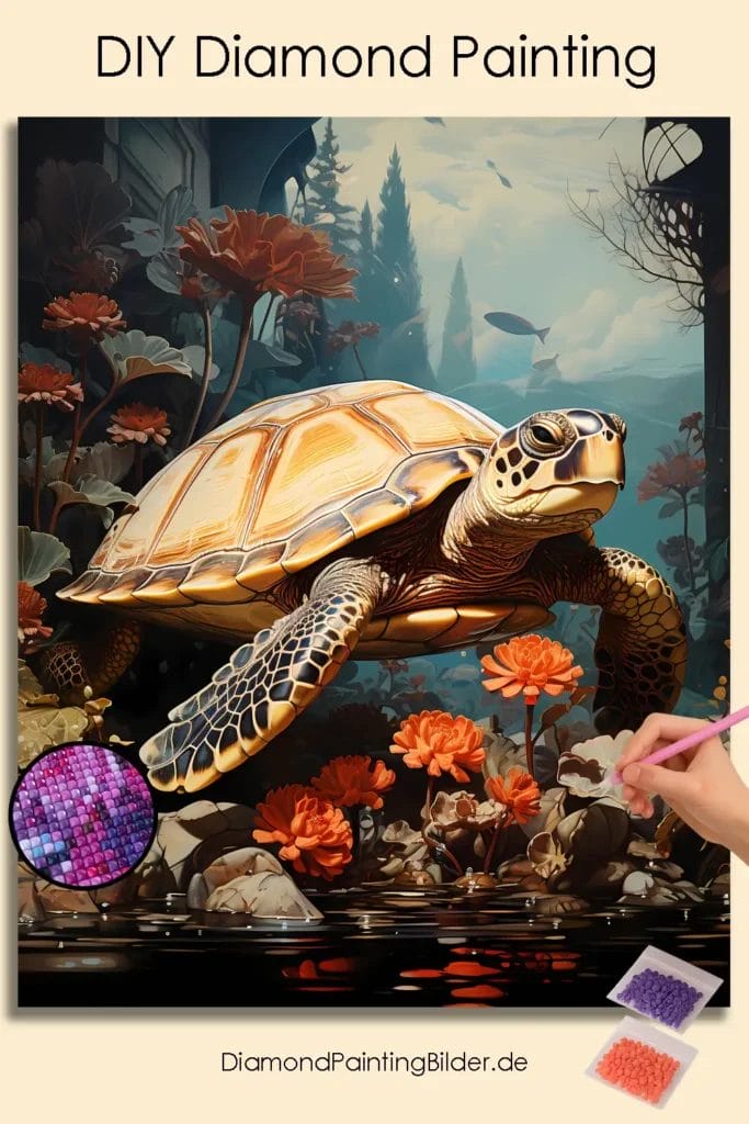 Turtle in Sea