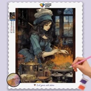 Cartoon Art Witch