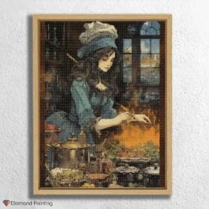 Cartoon Art Witch