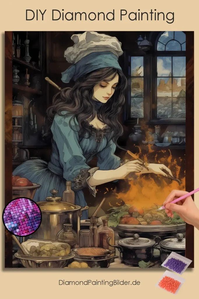 Cartoon Art Witch