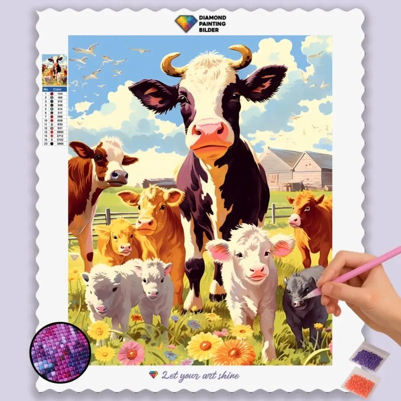Cows in Field