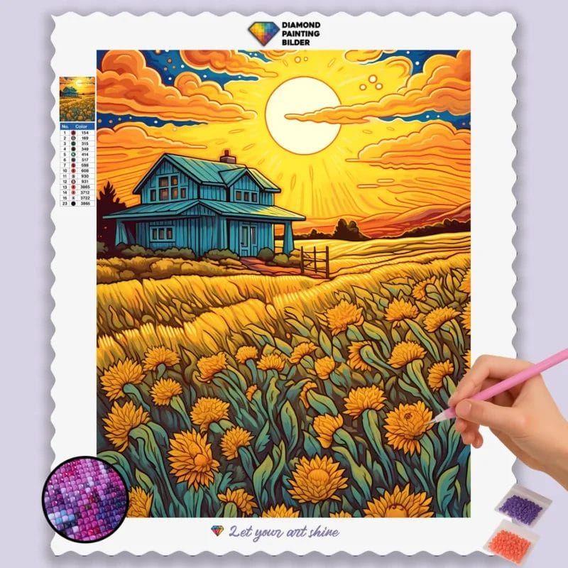 House in Flower Fields
