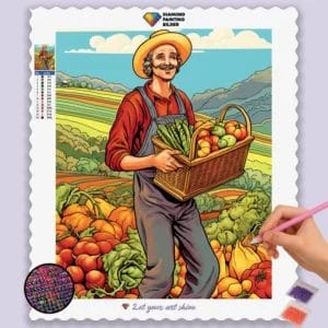 Farmer in Field