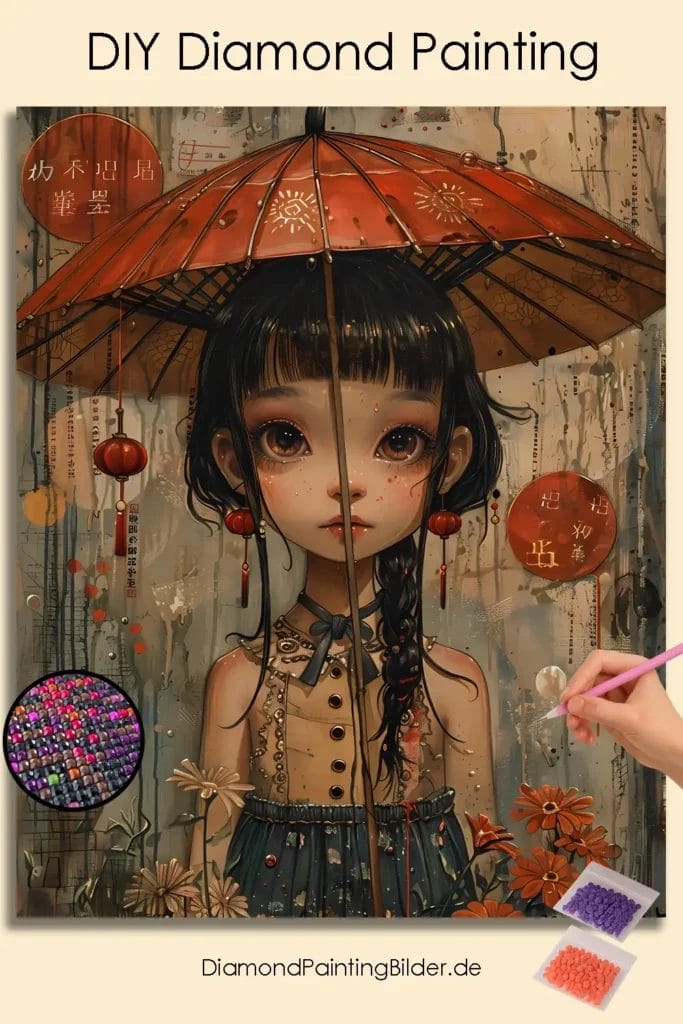 Chibi With Umbrella