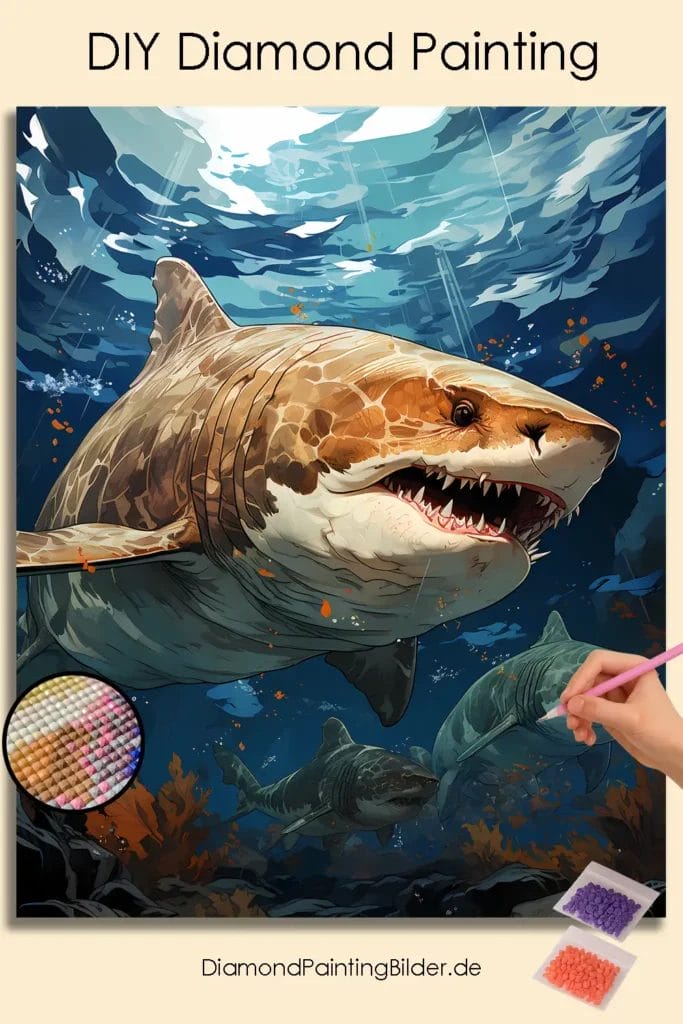 Cute Shark in Sea