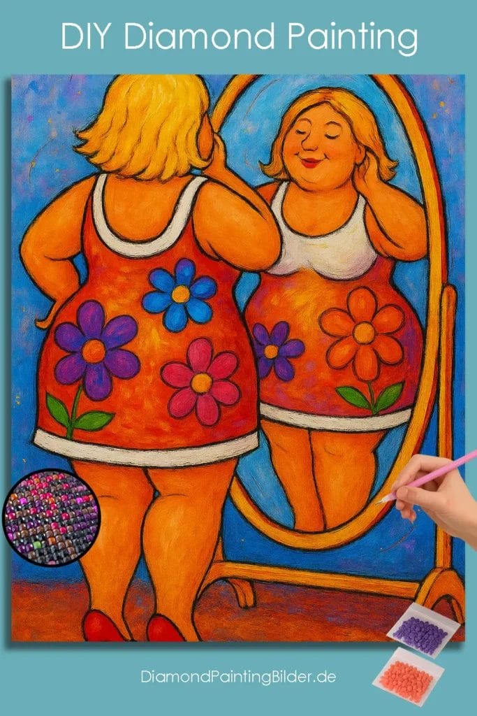 Cute_Curvy_Lady Looking in the mirror