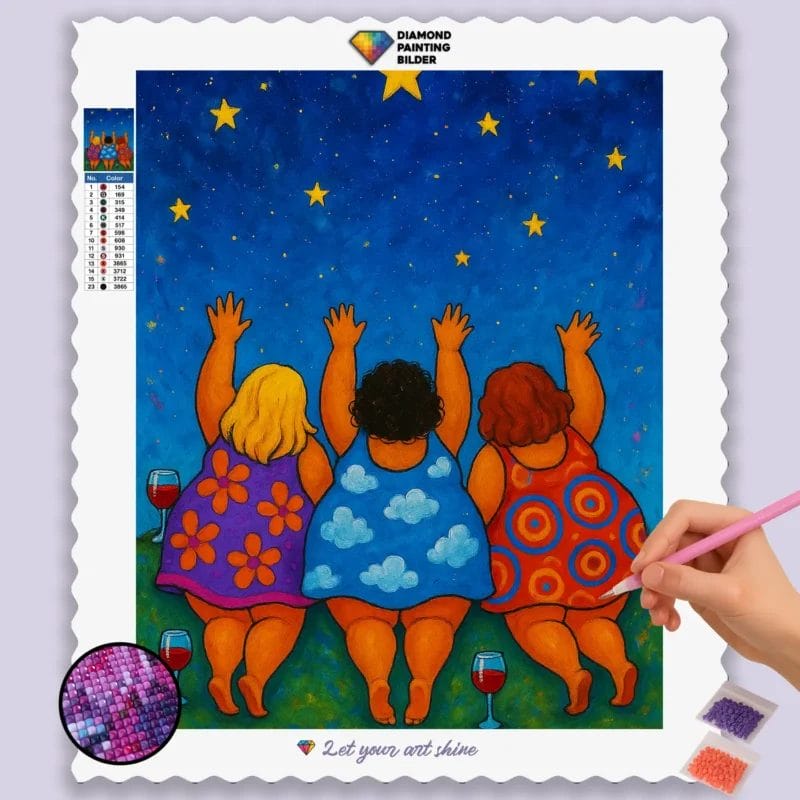 Cute_Curvy_Ladies_ in starry night
