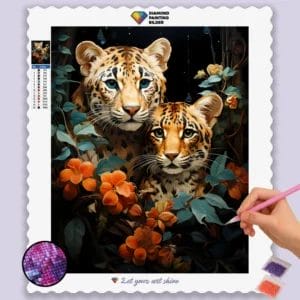 Cute Jaguar in Jungle