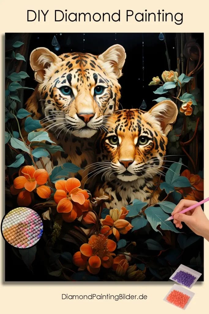 Cute Jaguar in Jungle