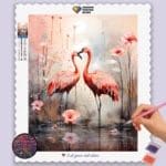 Cute Swan Couple