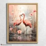 Cute Swan Couple