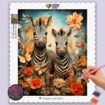 Cute Zebras