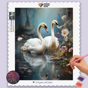 White Swan Couple