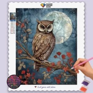 Enchanted Moon and Owl