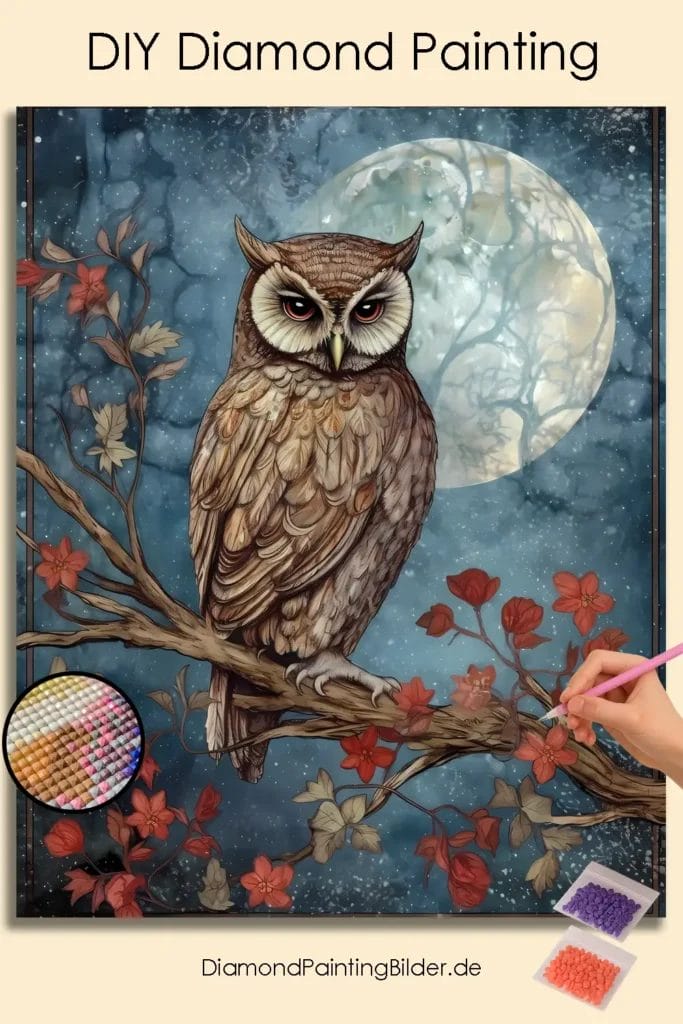 Enchanted Moon and Owl