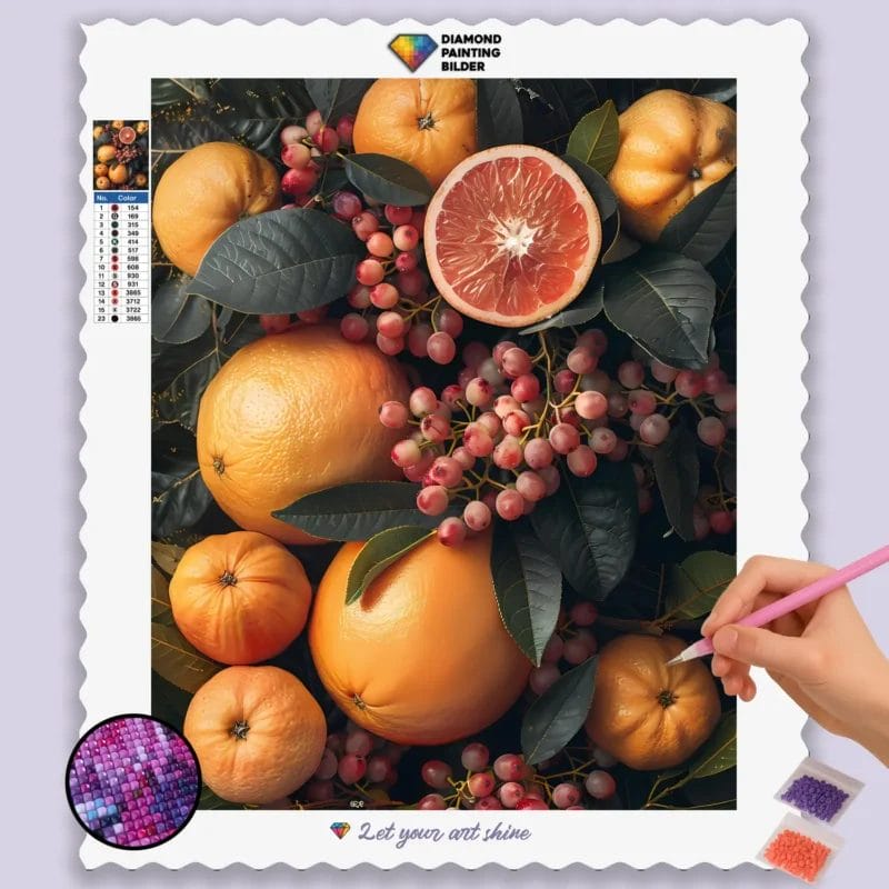 Exotic Oranges and Berries