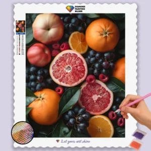 Oranges and Black Berries
