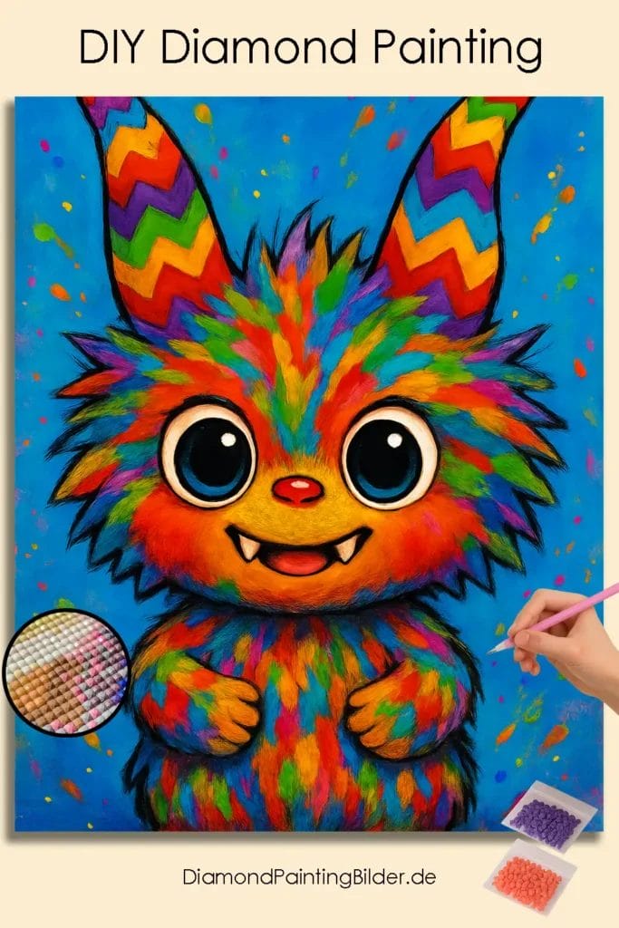 Fantastical_Creature_with_Bright_Horns_ Labubu doll