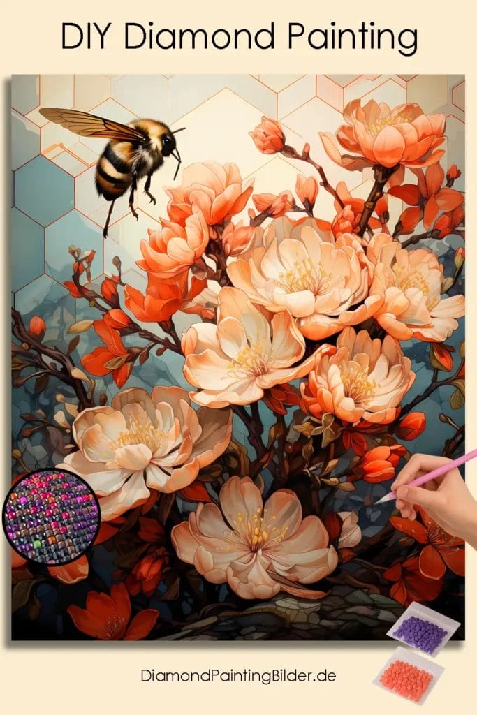 Bee on Flowers