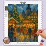 German_Weihnachtsmarkt_at_Dusk