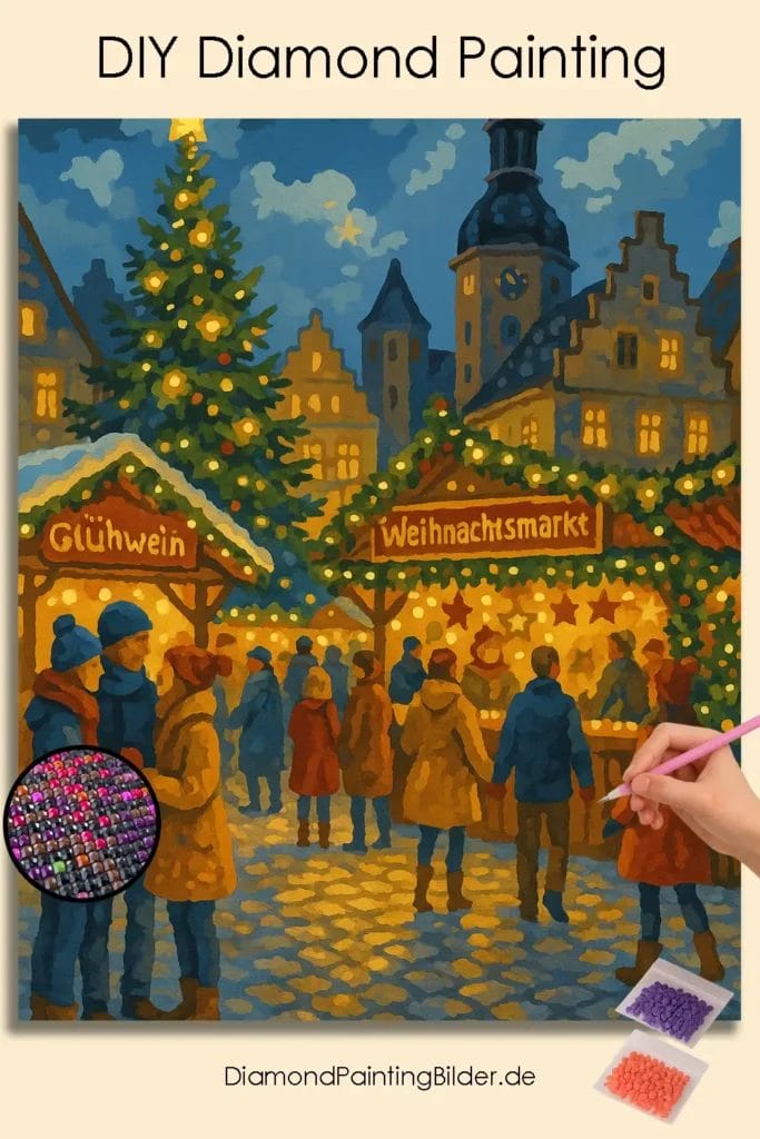 German_Weihnachtsmarkt_at_Dusk