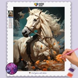 Lucky White Horse