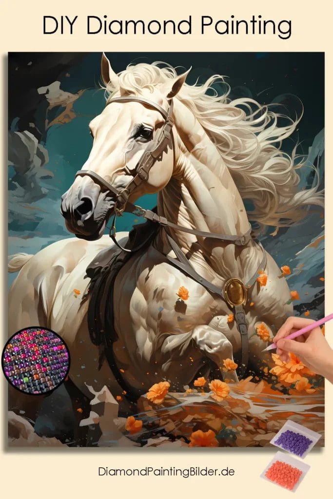 Lucky White Horse