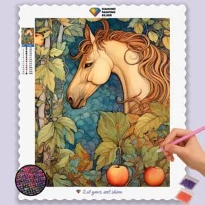 Amazing White Horse
