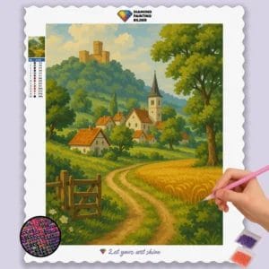 Idyllic_Village_by_the_Castle