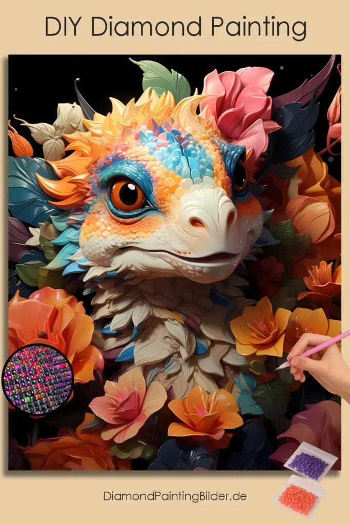 Colorful Kawaii Dragon