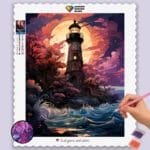 Lighthouse in Bad Weather
